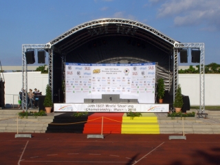 Rundbogenbühne 8x6m